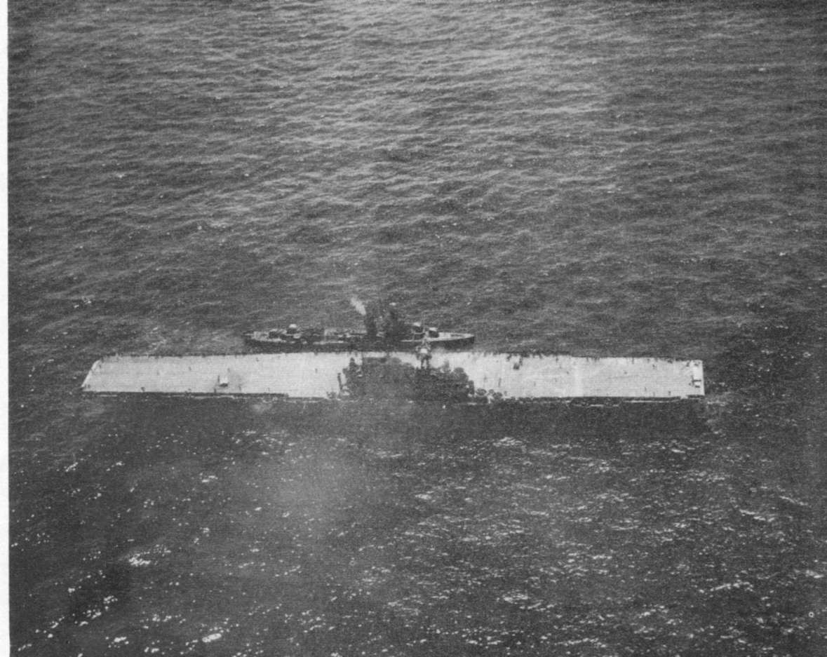 U S S Hornet Cv8 Loss In Action Santa Cruz 26 October 1942