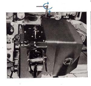 handcranking to zero aximuth and zero elevation