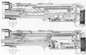 Section Drawing of Dreyse Machine Gun