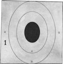 Target Made by Carr Gun in 1901 Trials