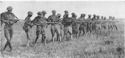 American Troops Training with the Chauchat Machine Rifle