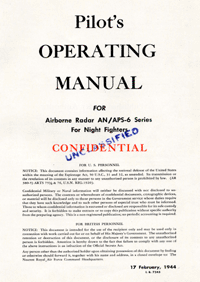 First Page of Pilot's Manual
