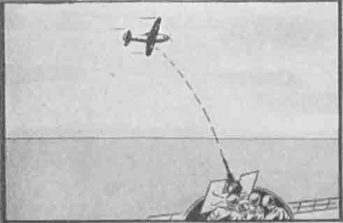 20mm gun tracer stream on target aircraft