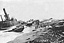 Beach Scene, Beach YELLOW 2. Wrecked DUKW and AMTRACK--Jap
Lugger, D-Plus-2-Day