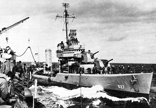world war 2 navy ship uss thompson