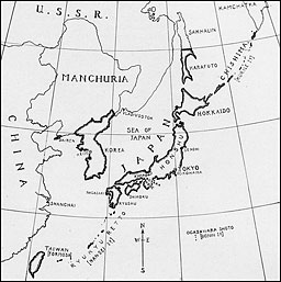 Fig. 1--Map of the Japanese Empire