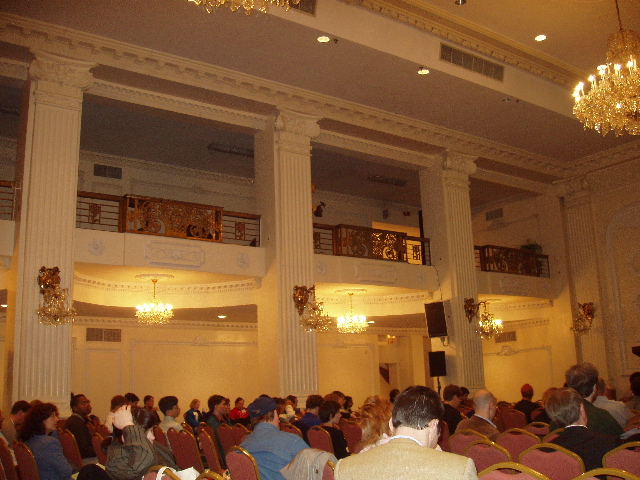 The Balcony
in the ballroom at the New Yorker Hotel