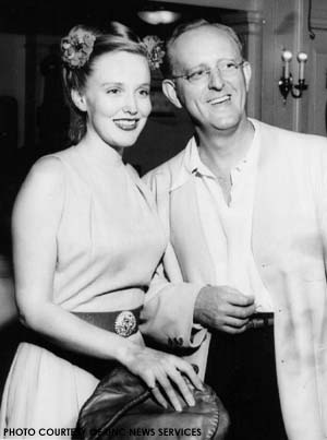 Kay Kyser and Georgia Carroll