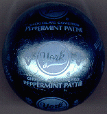 Blue Peppermint Pattie wrapper