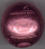 Pink Peppermint Pattie wrapper