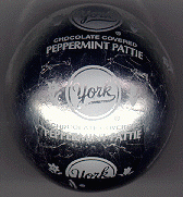 Silver Peppermint Pattie wrapper