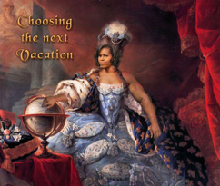 Michelle Obama as extravagant, masculine and foreign