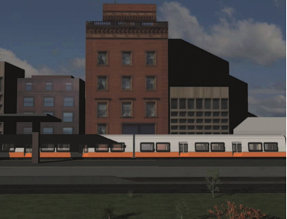 Boston Subway Station