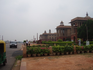 Toward India Gate