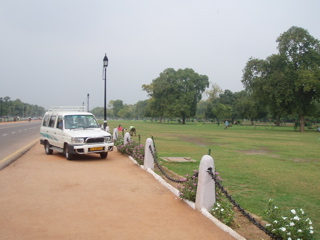 Park along the way from Palace to Gate
