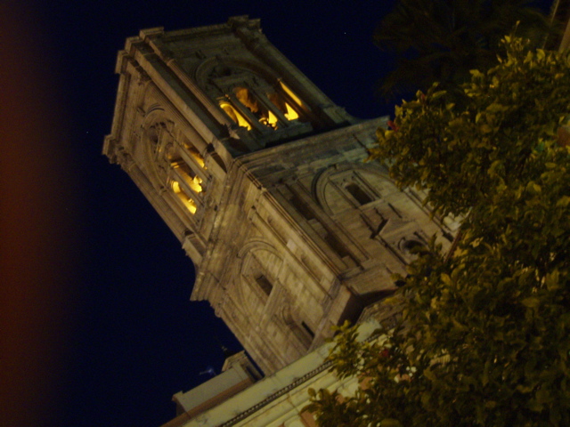 Cathedral at night