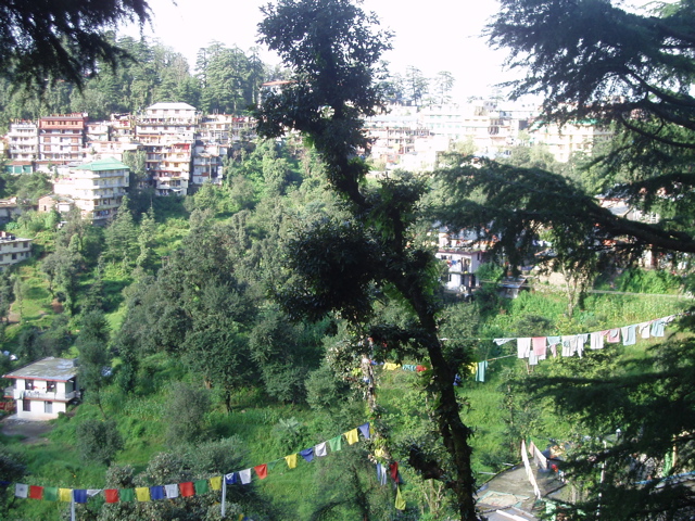 Across the valley toward McLeod Ganj