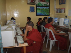 Computer room at LHA