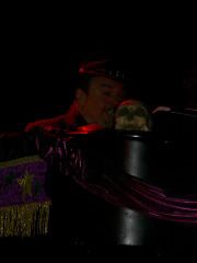 Dr John and friend on the Piano