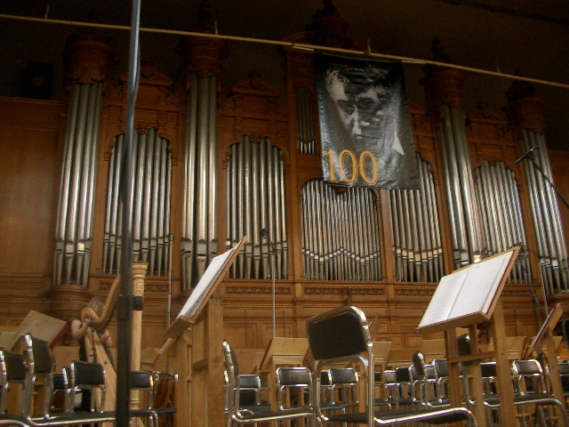 Pipe organ of the Conservatory