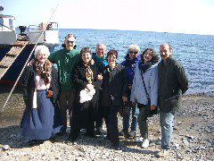 All together (Evelyn, Joe, Barbara, Larry, Elena, Nadia, Elena, Anatoli)