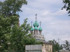 Church with Green Onions