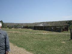 Sod-roofed house of early Euro-Siberian Pioneer