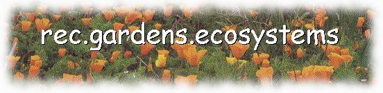 rec.gardens.ecosystems Homepage
