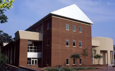 Stone Center Building architectural model