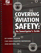 The jacket of the book Covering Aviation Safety