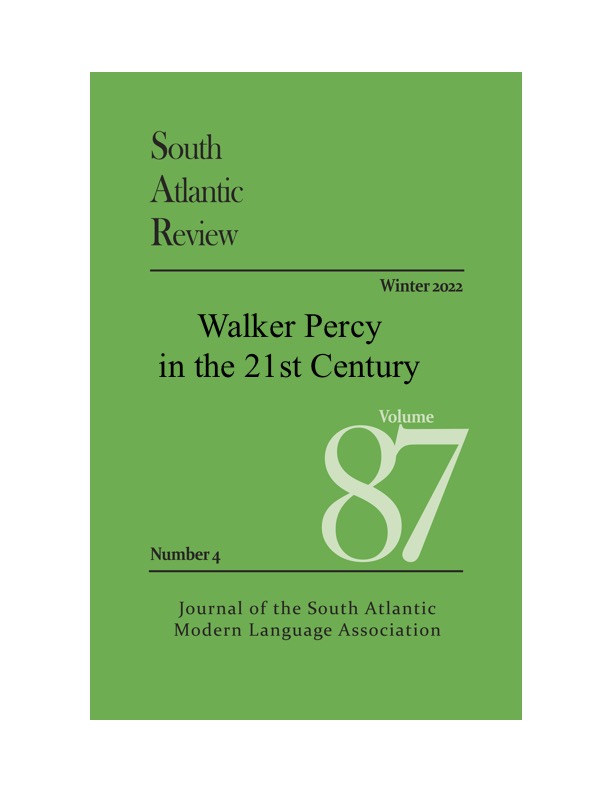 Image of Walker Percy-dedicated journal cover