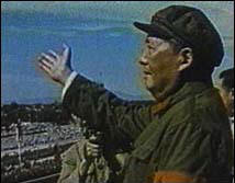 Art Imitating Life, Politics, Political painting, Mao Zedong depicted in Stalinesque communist propaganda during the Cultural Revolution.