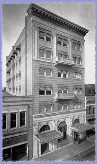 The N.C. Mutual Insurance building in its heyday