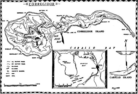 Map: Corregidor