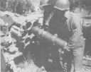 Figure 127.--15 cm Nebelwerfer 41 being loaded