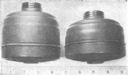 Figure 106.--German FF. 41 and FE 42 Canisters (larger is the FE 42)