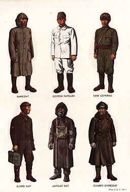 PLATE IV.--MISCELLANEOUS ARMY UNIFORMS