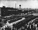 Dedication of U.S. Naval Construction Training Center, Camp Endicott, Davisville, R.I.