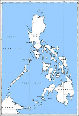 Map: Philippine Islands
