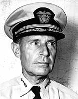 Photo # 80-G-225341: Admiral Raymond A. Spruance, 23 April 1944
