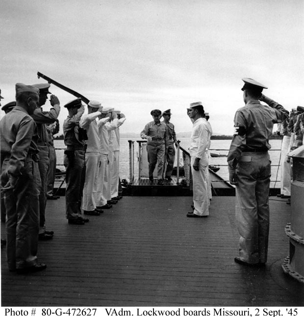 Battleship USS Missouri Japan Surrender
