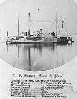 Photo # NH 100:  USS Coeur de Lion during the Civil War