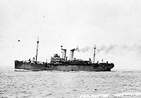Photo # NH 2750:  USS Martha Washington en route to France, 1918