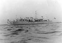 Photo # NH 42422:  USS Shrewsbury, photographed in 1917-1919