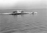 Photo # NH 44552:  USS O-7 underway, probably during her trials in 1918