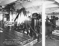 Photo # NH 46141:  Machine shop on board USS Milwaukee, 27 April 1916