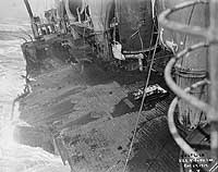 USN Ships--USS Milwaukee (Cruiser # 21) -- Later Views of the Ship's Wreck