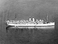 Photo # NH 46234:  USS Mercy in harbor, circa 1927