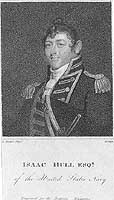 Photo # NH 48937: Captain Isaac Hull.  Stipple engraving by D. Edwin after Gilbert Stuart