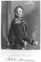 Photo # NH 50519:  Commodore Stephen Decatur.  Engraving by A.B. Durand